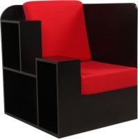 ARRA HDF Moulded Chair(Finish Color - Red Set of - 1)   Furniture  (ARRA)