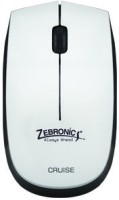 Zebronics Cruise 2.4GHz Wireless Optical Wired Optical Mouse(White)   Laptop Accessories  (Zebronics)