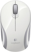 Logitech M 187 Wireless Optical Mini Mouse(White)   Laptop Accessories  (Logitech)