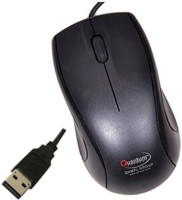 Quantum QHM232 Wired Optical Mouse(USB, Black)   Laptop Accessories  (Quantum)