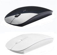 Outre 2.4Ghz Combo Ultra Slim Wireless Laser Mouse(USB, Black, White)   Laptop Accessories  (Outre)