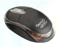 Quantum QHM 222 Wired Optical Mouse(PS/2, Black)   Laptop Accessories  (Quantum)