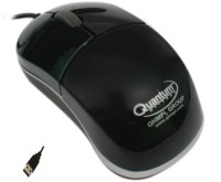 QHMPL QHM295 Wired Optical Mouse(USB, Black)   Laptop Accessories  (QHMPL)