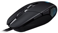View Logitech G302 Daedalus Prime MOBA Gaming Mouse Wired(USB, Black) Laptop Accessories Price Online(Logitech)