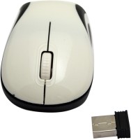 Speed Mini 2.4Ghz 187 logi Wireless Optical Mouse(Bluetooth, White)   Laptop Accessories  (Speed)