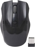 Adnet Portable With Nano Receiver-Black Wireless Optical Mouse(USB, Black)