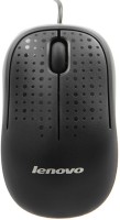 View Lenovo M110 Optical Mouse Wired Optical Mouse(USB, Black) Laptop Accessories Price Online(Lenovo)