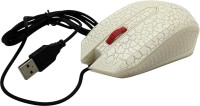 Speed Led Fluorescent Light Designer Usb Wired Optical Mouse(USB, White)   Laptop Accessories  (Speed)