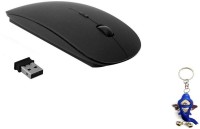 View Terabyte Ultra Slim Black Wireless Optical Mouse(USB, Black) Laptop Accessories Price Online(Terabyte)