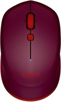 View Logitech Bluetooth mouse M337 Wireless Optical Mouse(Bluetooth, Red) Laptop Accessories Price Online(Logitech)