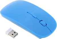 Speed Laptop Desktop Slim Ultrathin Wireless Optical Mouse(Bluetooth, Blue)   Laptop Accessories  (Speed)