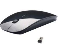 MyGear 2.4Ghz Ultra Slim Wireless Optical Mouse(USB, Black)   Laptop Accessories  (MyGear)