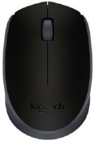 Logitech M170 Wireless Optical Mouse(USB, Black)   Laptop Accessories  (Logitech)