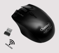 Quantum QHM 253W Wireless Wireless Optical Mouse(USB, Black)   Laptop Accessories  (Quantum)