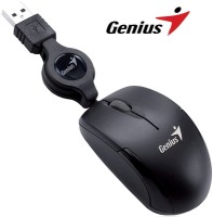 Genius Micro Traveler Wired(USB, Black)   Laptop Accessories  (Genius)