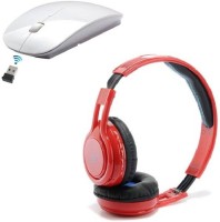 FKU TM002 Wireless Bluetooth Headphone With Ultra Slim Combo Set   Laptop Accessories  (FKU)
