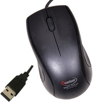 Quantum QHM 232 Wired Optical Mouse(USB, Black)   Laptop Accessories  (Quantum)