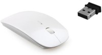 Finger's 2.4Ghz Ultra Slim Wireless Optical Mouse(USB, White)