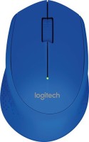 Logitech M-280-Blue Wireless Optical Mouse(USB, Blue)   Laptop Accessories  (Logitech)