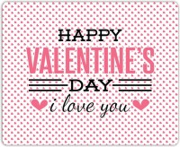 View Lovely Collection Happy Valentine Day Love U Mousepad(Multicolor) Laptop Accessories Price Online(Lovely Collection)