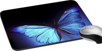 meSleep Blue Butterfly Mousepad(Multicolor)   Laptop Accessories  (meSleep)