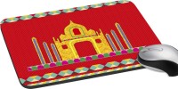 meSleep Taj Ethnic PD-20-79 Mousepad(Multicolor)   Laptop Accessories  (meSleep)