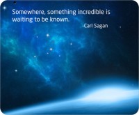 View Allthingscustomized Carlsagan Mousepad(Multicolor) Laptop Accessories Price Online(Allthingscustomized)