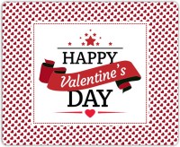View Lovely Collection Happy Valentines Mousepad(Multicolor) Laptop Accessories Price Online(Lovely Collection)