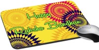 meSleep Rakhi Quotes Happy Raksha Bandhan Mousepad(Multicolor)   Laptop Accessories  (meSleep)