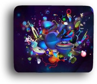 Shopmania Designer-541 Mousepad(Multicolor)   Laptop Accessories  (Shopmania)