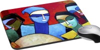 meSleep Contemporary Art Mousepad(Multicolor)   Laptop Accessories  (meSleep)
