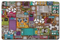Shopmania MULTICOLOR-180 Mousepad(Multicolour)   Laptop Accessories  (Shopmania)