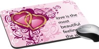 meSleep Love Luv PD-18-100 Mousepad(Multicolor)   Laptop Accessories  (meSleep)