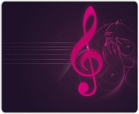 View Lovely Collection Music Mousepad(Multicolor) Laptop Accessories Price Online(Lovely Collection)
