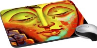 meSleep Saint Yellow Budha Mousepad(Multicolor)   Laptop Accessories  (meSleep)