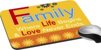 meSleep Family Life Mousepad(Multicolor)   Laptop Accessories  (meSleep)