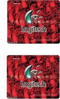 View Logitech Logi02 Mousepad(Red) Laptop Accessories Price Online(Logitech)