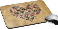 meSleep Heart Quotes PD-21-261 Mousepad(Multicolor)   Laptop Accessories  (meSleep)