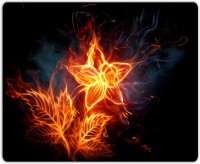 Lovely Collection Fire Flower Mousepad(Multicolor)   Laptop Accessories  (Lovely Collection)