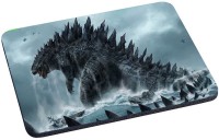 Magic Cases godzilla monster dinosaur submarine tail Mousepad(Multicolor)