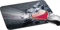 meSleep Abstract Heart Mousepad(Multicolor)   Laptop Accessories  (meSleep)