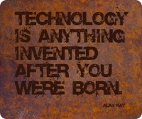 View Allthingscustomized Technology Quote Mousepad(Multicolor) Laptop Accessories Price Online(Allthingscustomized)