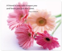 View Allthingscustomized Friendship Quote Mousepad(Multicolor) Laptop Accessories Price Online(Allthingscustomized)