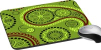 meSleep Green Paisley Mousepad(Multicolor)   Laptop Accessories  (meSleep)