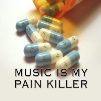 Allthingscustomized Music is My Pain killer Mousepad(Multicolor)   Laptop Accessories  (Allthingscustomized)