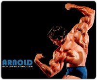 View Lovely Collection Arnold Sshwarzenegger Mousepad(Multicolor) Laptop Accessories Price Online(Lovely Collection)
