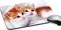 meSleep Kittens PD-21-276 Mousepad(Multicolor)   Laptop Accessories  (meSleep)