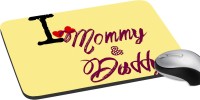 meSleep Mommy And Daddy PD-20-31 Mousepad(Multicolor)   Laptop Accessories  (meSleep)