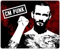 Lovely Collection Cm Punk Art Mousepad(Multicolor)   Laptop Accessories  (Lovely Collection)