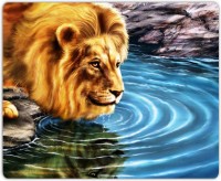 Lovely Collection Thirsty Lion Mousepad(Multicolor)   Laptop Accessories  (Lovely Collection)